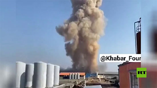 فيديو .. انفجار في إيران يوقع قتلى وجرحى 