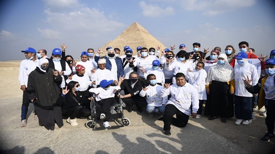  مسيرة مصر من أجل إدماج الأشخاص ذوي الإعاقة