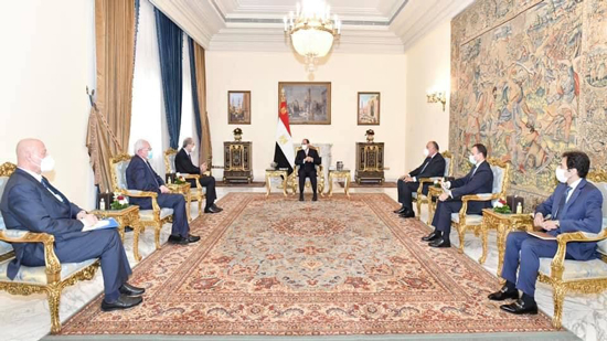 الرئيس السيسي: القضية الفلسطينية من ثوابت السياسة المصرية