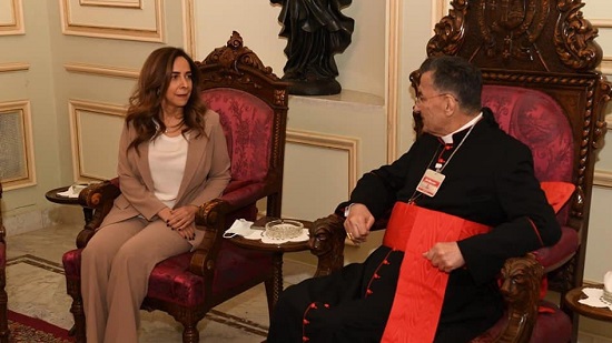  وزيرة الدفاع تلتقي البطريرك الراعي : يسعى دائما من اجل إنقاذ لبنان

