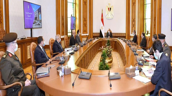 الرئيس السيسي يتابع خطة انتقال الجهات الحكومية للعاصمة الإدارية الجديدة