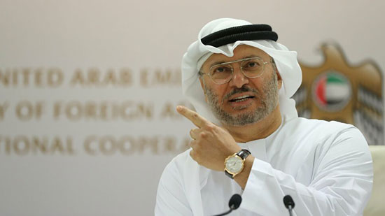 أنور قرقاش وزير الدولة للشئون الخارجية الإماراتي