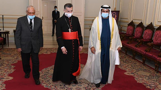 سفير الإمارات ببيروت يلتقي البطريرك بشارة الراعي
