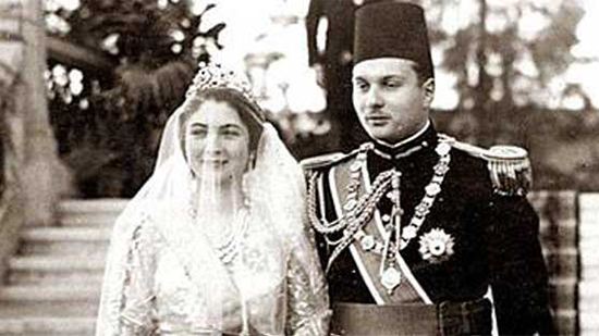 الملك فاروق ملك مصر يتزوج من صافيناز ذو الفقار 