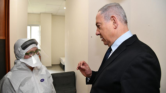 نتنياهو : طفرة كورونا البريطانية تعربد في إسرائيل وعدد المرضى مرتفع جدا