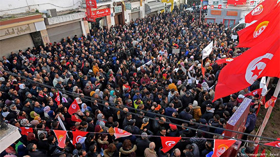 الاتحاد العام التونسي للشغل: مظاهرات اليوم ضد الائتلاف الحاكم ومشاريعه السياسية