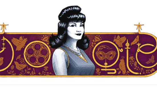 «جوجل» يحتفل بالذكرى الـ90 لميلاد الفنانة الراحلة شادية