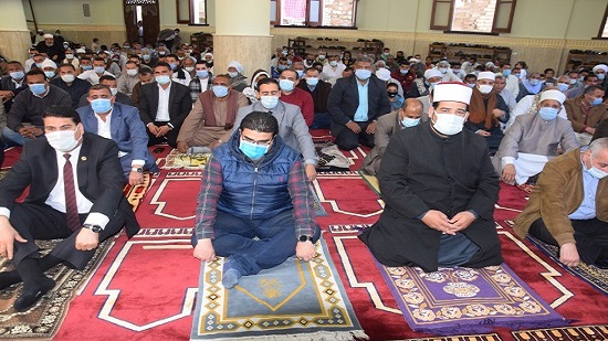 افتتاح مسجد قرية منشأة الأمراء ببني سويف