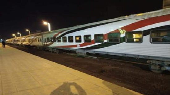 انطلاق أولى رحلات القطار الروسى الجديد من بيلا للقاهرة