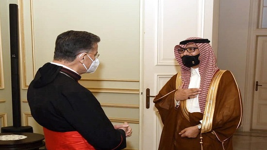  السفير السعودي بلبنان يلتقي البطريرك الراعي : مواقف غبطته الوطنية تستقطب الاهتمام الداخلي والخارجي 