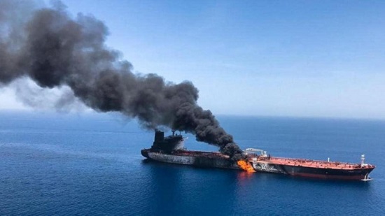  هيئة بريطانية تعلن تعرض سفينة لانفجار في خليج عمان
