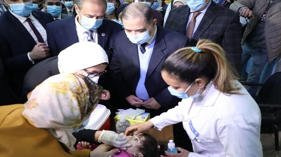 إطلاق الحملة القومية للتطعيم ضد شلل الأطفال.. ووزيرة الصحة: مصر نجحت في الحصول على 38.2 مليون جرعة رغم تحديات كورونا
