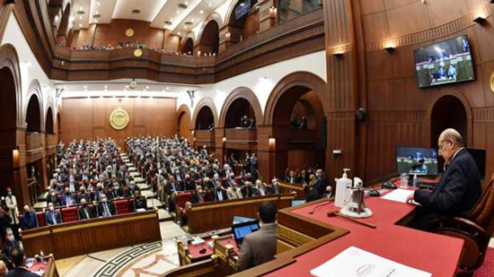 الجلسة العامة لمجلس الشيوخ، بعدسة المصور خالد مشعل