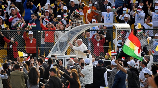 البابا فرنسيس يشيد بالمرأة العراقية فى اليوم العالمى للمرأة 