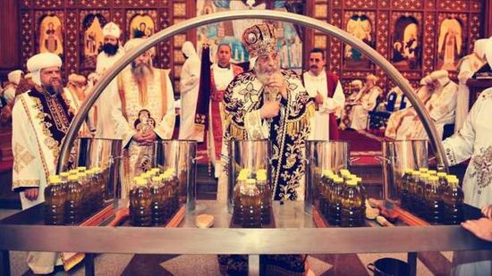 غدا .. البابا تواضروس يقود تقديس الميرون بدير الأنبا بيشوي