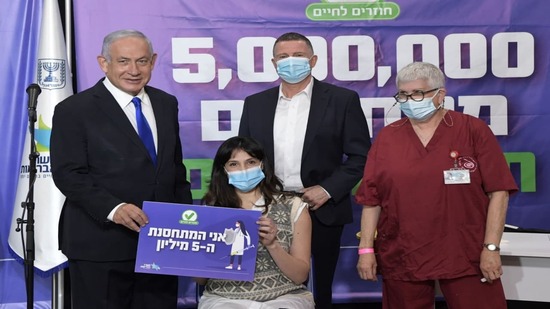 نتنياهو : سنستكمل تطعيم جميع الإسرائيليين ضد فيروس كورونا 