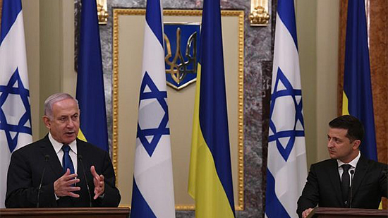 نتنياهو يبحث مع الرئيس الأوكراني التعاون في مكافحة فيروس كورونا