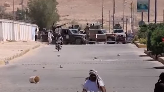 فيديو .. جرحى برصاص الأمن في اليمن خلال الاحتجاجات على تردي الأوضاع الاقتصادية 
