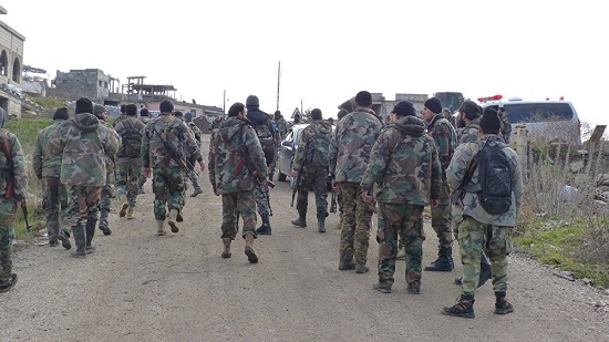 قوات الجيش بريف درعا