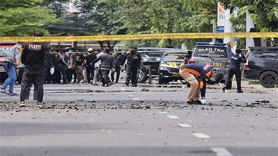 الشرطة الإندونيسية: أحد منفذي الهجوم على الكنيسة ينتمي لداعش