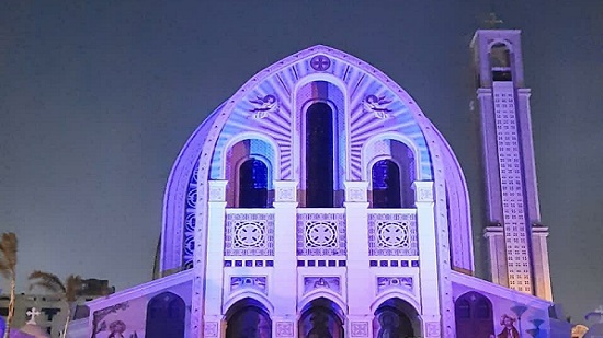 الكاتدرائية تضيء بالأزرق في اليوم العالمي للتوعية بالتوحد
