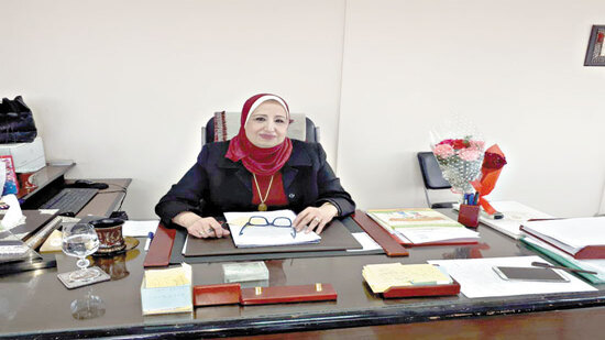 الدكتورة نوال شلبي مدير مركز تطوير المناهج بوزارة التربية والتعليم