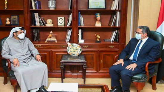 وزير السياحة يستقبل السفير الإماراتي لبحث التعاون بين البلدين