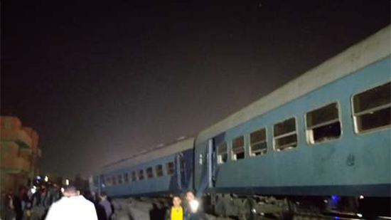 تفاصيل حادث «قطار منيا القمح»: 15 مصابا وخروج عربات عن القضبان