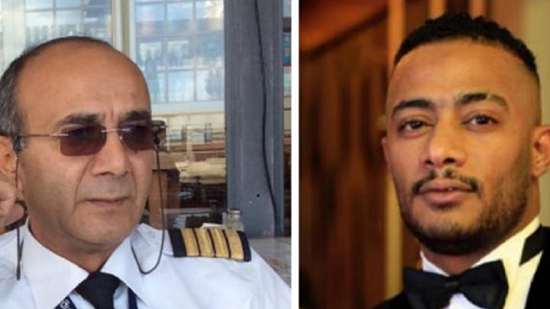 رد فعل محمد رمضان على وفاة الطيار أشرف أبو اليسر
