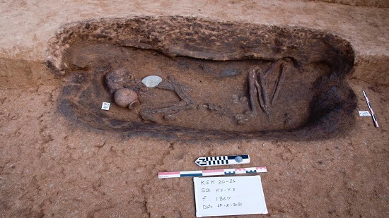  السياحة : الكشف عن ١١٠ مقبرة بمنطقة كوم الخلجان بالدقهلية (صور) 
