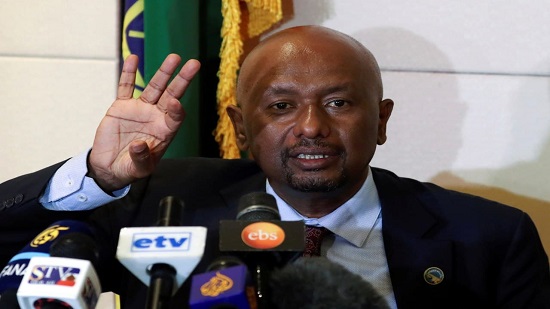  وزير الري الإثيوبي سيليشي بيكلي