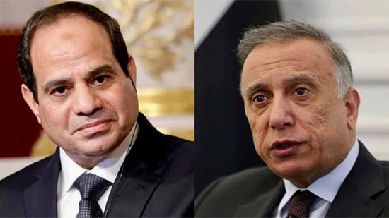 الرئيس السيسي يتلقي اتصالاً من رئيس الوزراء العراقي للتهنئة بعيد الفطر