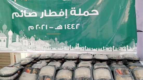 مصر الخير .... توزيع 50 ألف كرتونه غذائية ووجبة ساخنة ببني سويف 
