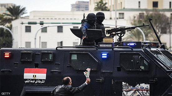 عناصر من الشرطة المصرية. أرشيفية