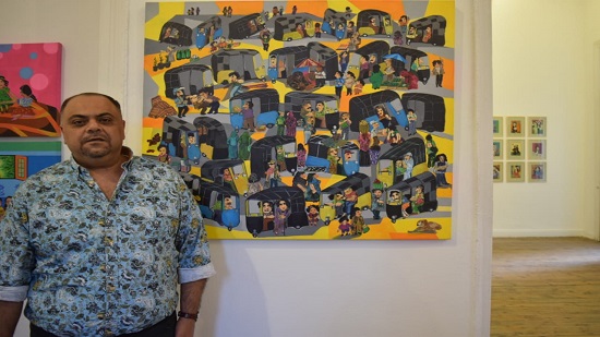 جوزيف الدويري يبرز الهوية المصرية بمعرضه 