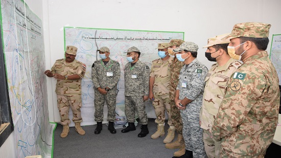 تدريب مصرى باكستانى (حماة السماء - 1) لقوات الدفاع الجوى 