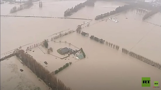   فيضانات تجتاح نيوزيلندا
