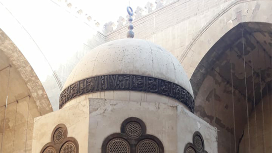 قبة الفوارة بجامع السلطان حسن 