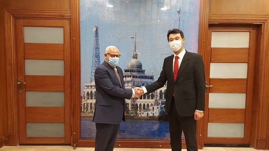 محافظ بورسعيد يستقبل سفير جمهورية كوريا لدى مصر 
