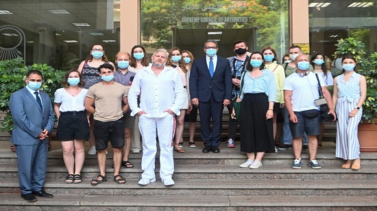 لقاء وزير السياحة مع وفد من الصحفيين والإعلاميين والمؤثرين الأوكران 