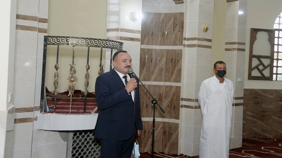 صور نائب قبطى  يشارك في افتتاح مسجد بالفيوم
