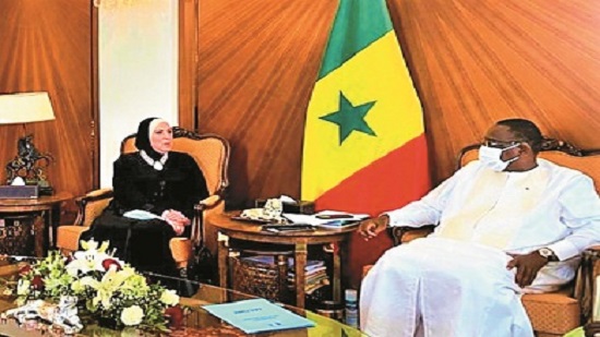 الرئيس السنغالى-نيفين جامع