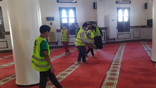 الأوقاف: حملة نظافة وتعقيم واسعة بالمساجد استعدادًا لصلاة عيد الأضحى 