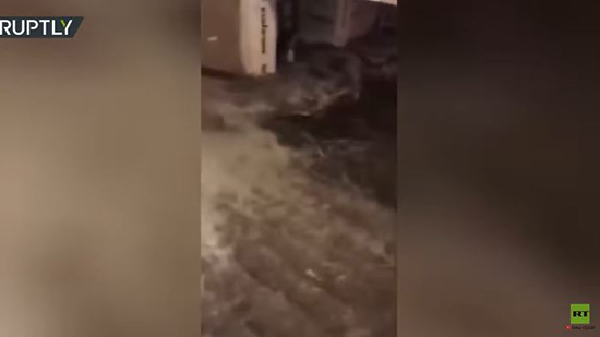 فيديو .. إعصار قوي يغرق محطات مترو الأنفاق في كييف