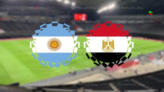 مباراة مصر والأرجنتين