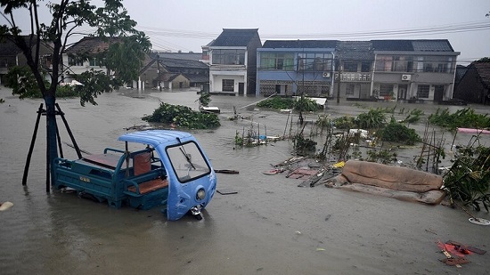 ارتفاع عدد ضحايا فيضانات وسط الصين