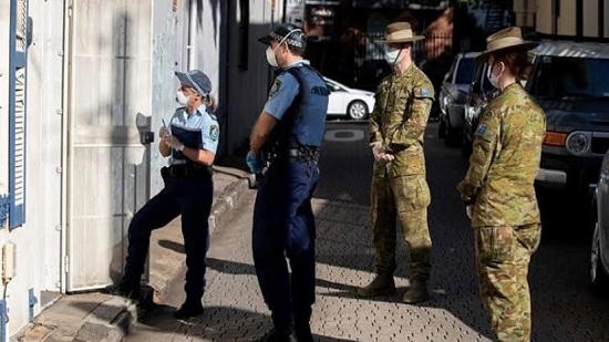 الجيش والشرطة إيد واحدة فى متابعة الإغلاق التام بأستراليا
