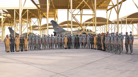 وصول القوات الجوية المصرية تصل إلى الإمارات لبدء التدريب الجوى المشترك (زايد-3)