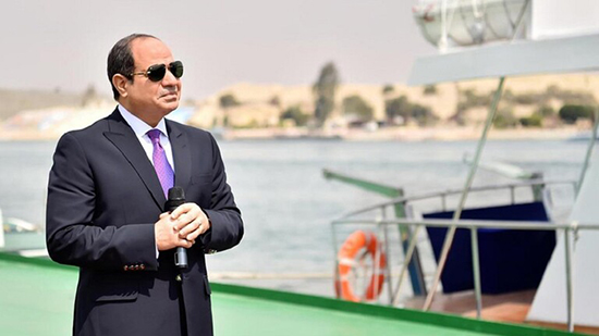 السيسي يتحدث عن حصة مصر من مياه النيل ووجود مشكلة كبيرة