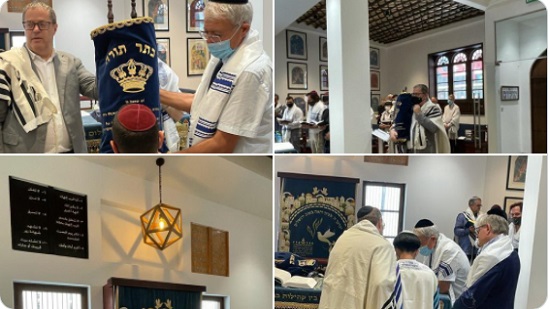 عودة الصلاة بكنيس يهودى بالبحرين بعد 74 عام من الانقطاع 